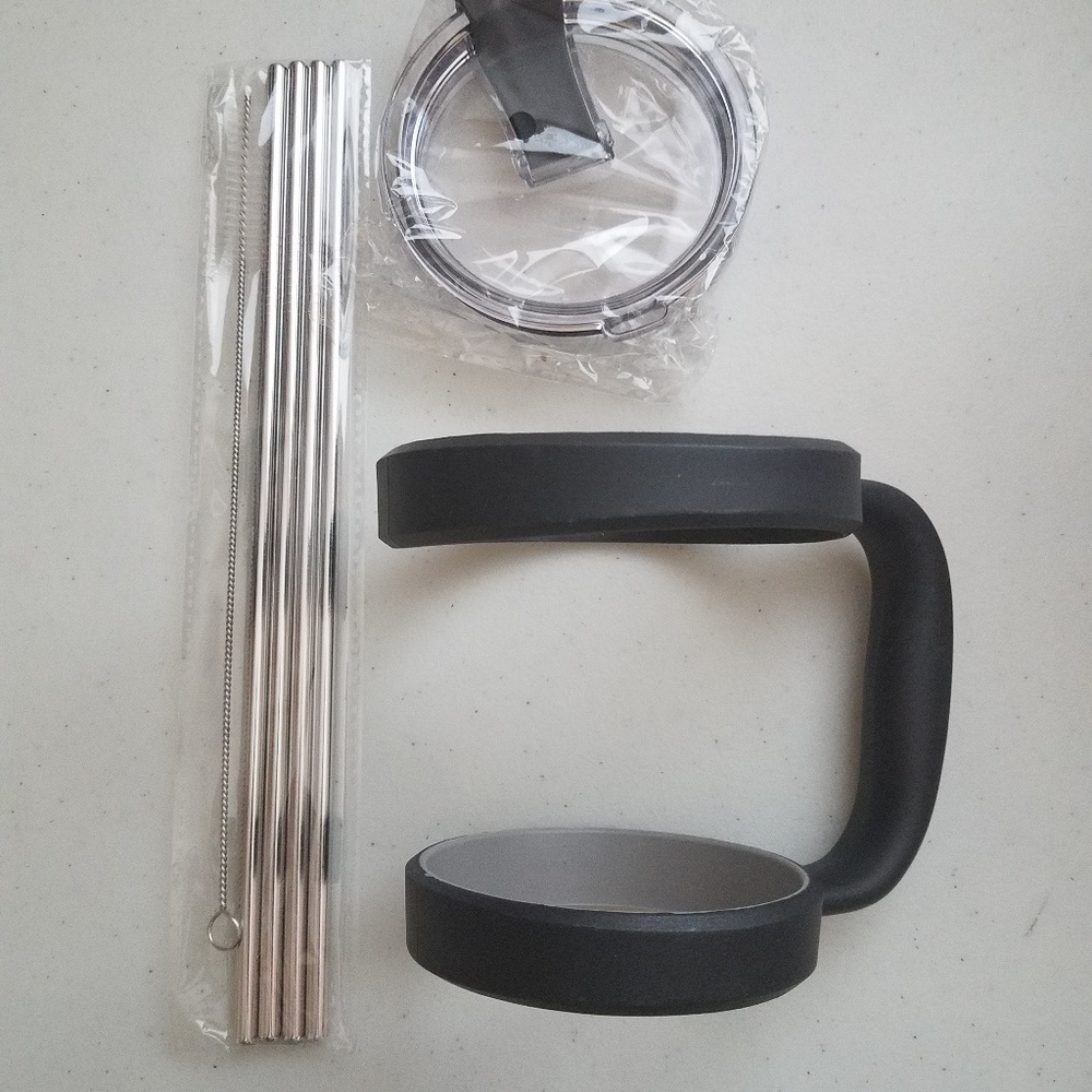 Stainless Straws Lid Handle for 30oz Yeti Tumblers